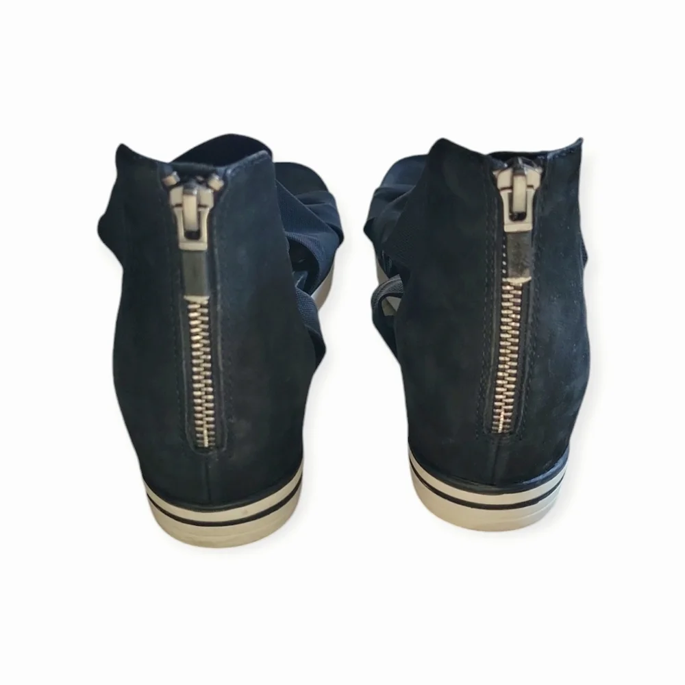 Eileen Fisher Zanya Platform Gladiator‎ Sandals Black
